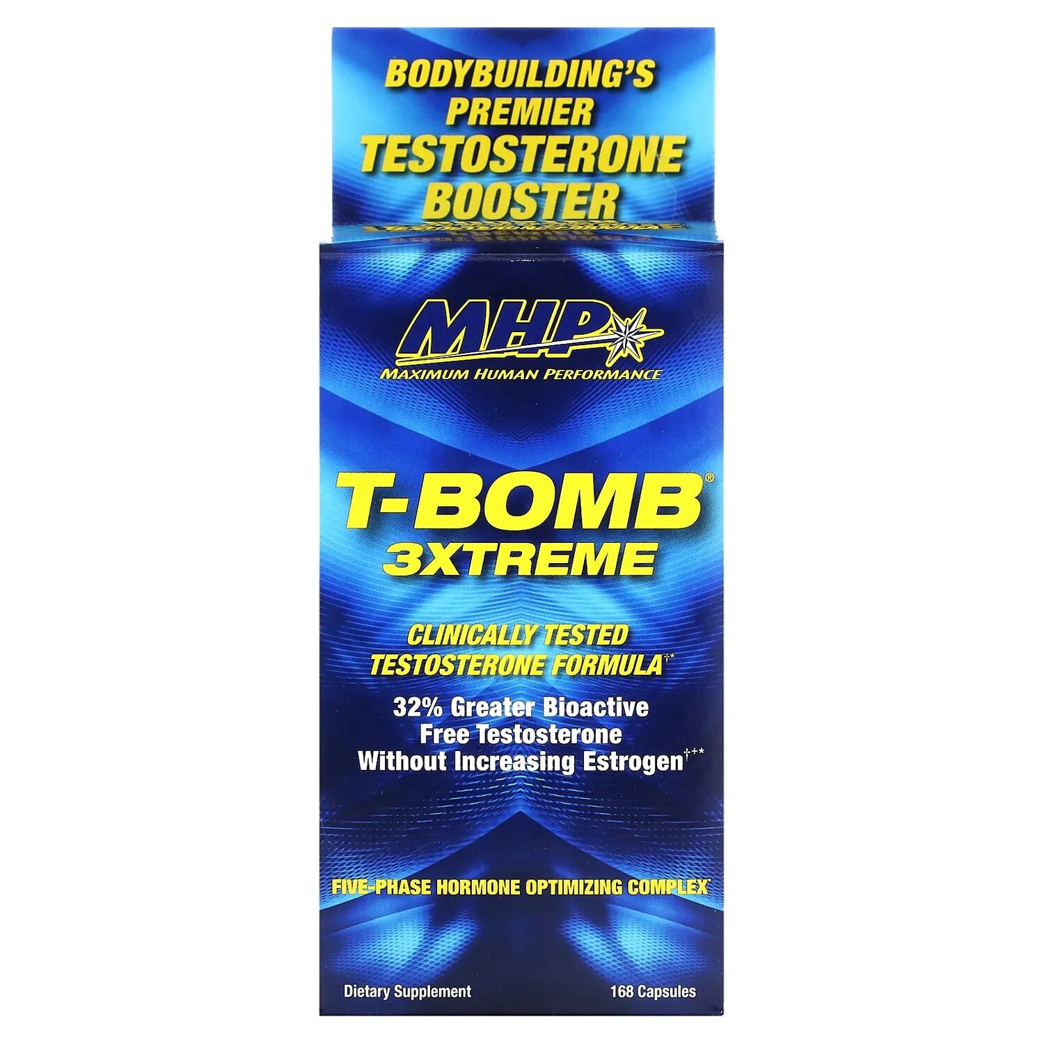 MHP T-Bomb 3Xtreme 168 капсул
MHP T-Bomb 3Xtreme 168 капсул