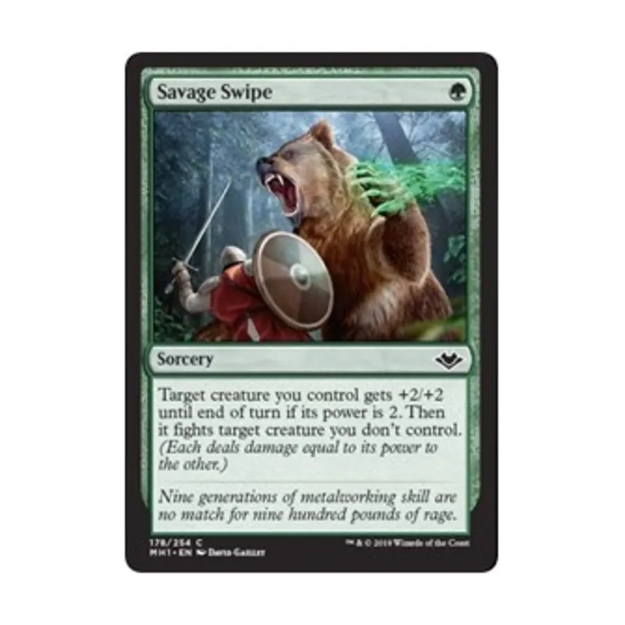 CCG Дикий удар (С), MTG - Modern Horizons
CCG Дикий удар (С), MTG - Modern Horizons