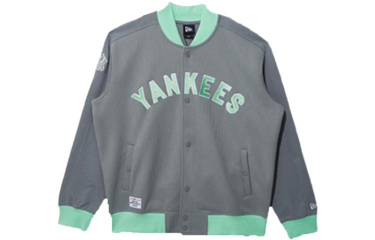 New Era Бейсбольная куртка унисекс серая, Gray
New Era Бейсбольная куртка унисекс серая, Gray