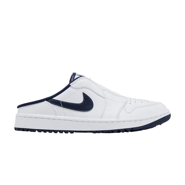 Бутсы Air Jordan Air Jordan 1 Mule Golf 'White Midnight Navy', белый
Бутсы Air Jordan Air Jordan 1 Mule Golf 'White Midnight Navy', белый