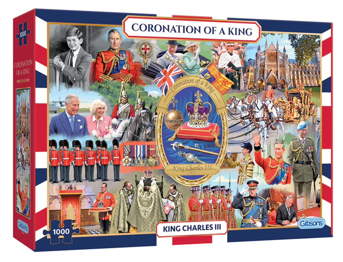 Гибсонс, Пазл Король Карл III, 1000 шт. Gibsons
Гибсонс, Пазл Король Карл III, 1000 шт. Gibsons