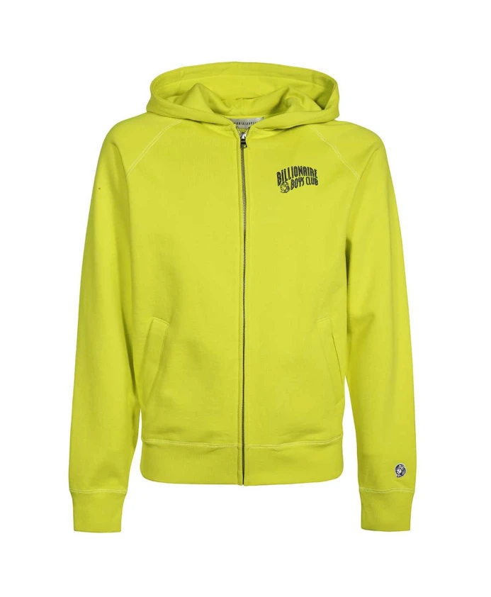 Хлопковая толстовка на молнии с принтом логотипа Billionaire, желтый
Хлопковая толстовка на молнии с принтом логотипа Billionaire, желтый