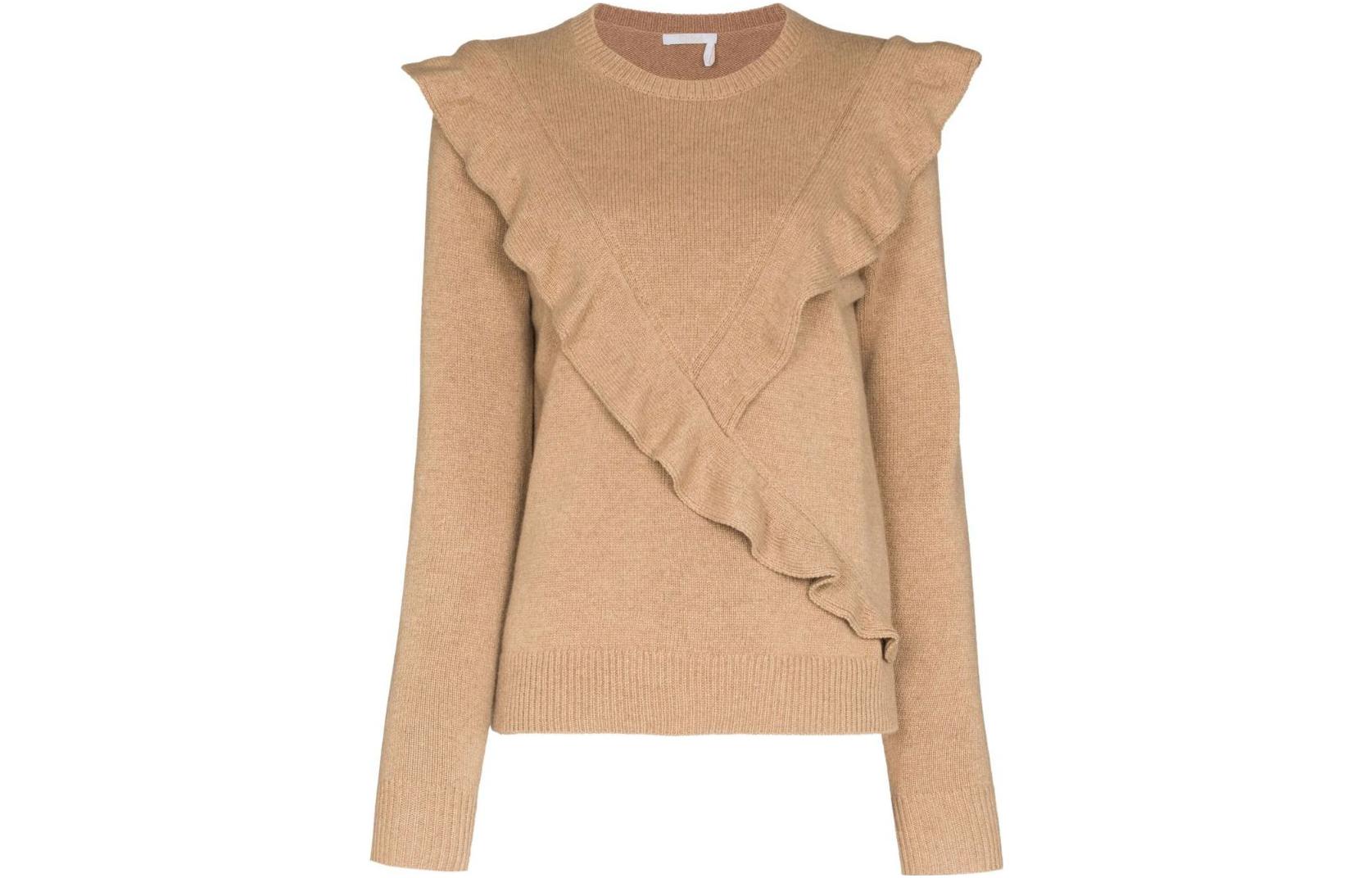 Chloé Свитер Chloe SS22 женский коричневый
Chloé Свитер Chloe SS22 женский коричневый