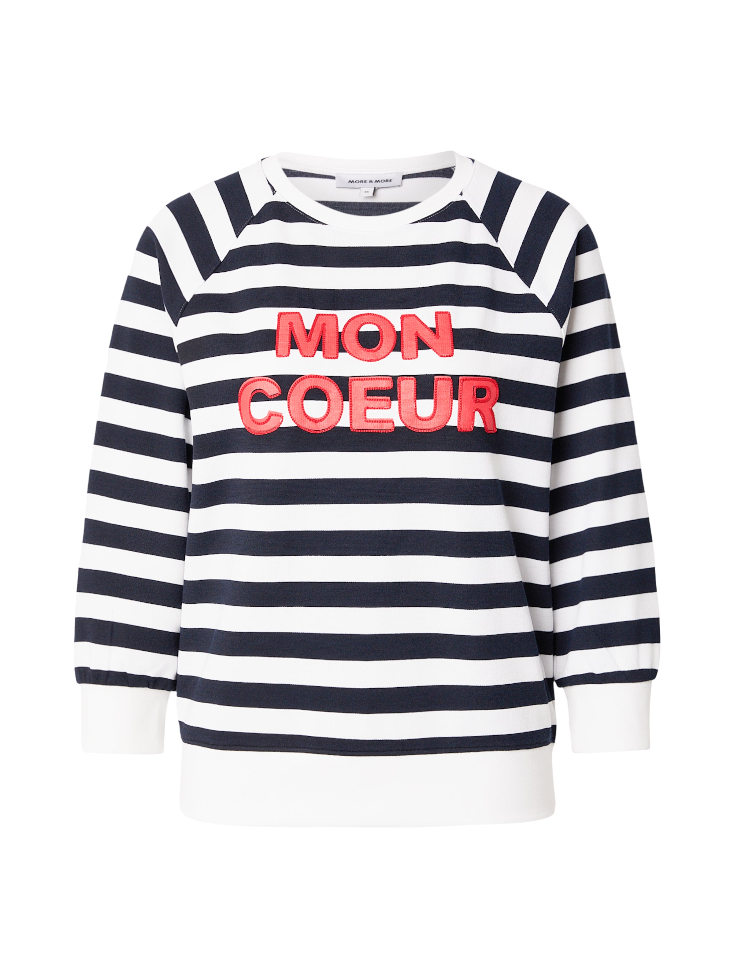 MORE & MORE Свитшот в белом цвете
MORE & MORE Свитшот в белом цвете