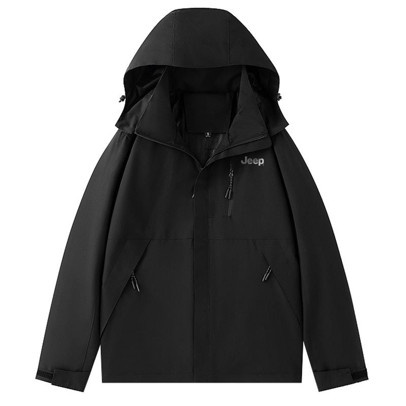 Jeep Куртка Unisex, Black (Single Layer Coat)
Jeep Куртка Unisex, Black (Single Layer Coat)