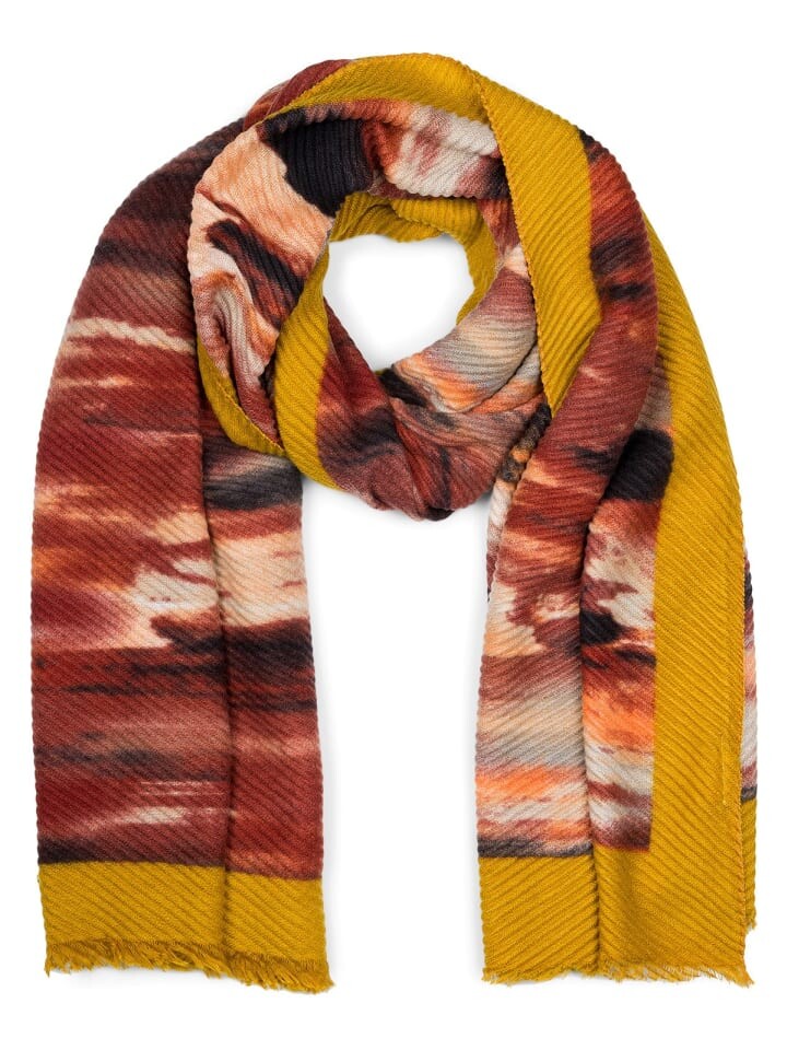 Шарф styleBREAKER, цвет curry/bordeaux/beige
Шарф styleBREAKER, цвет curry/bordeaux/beige