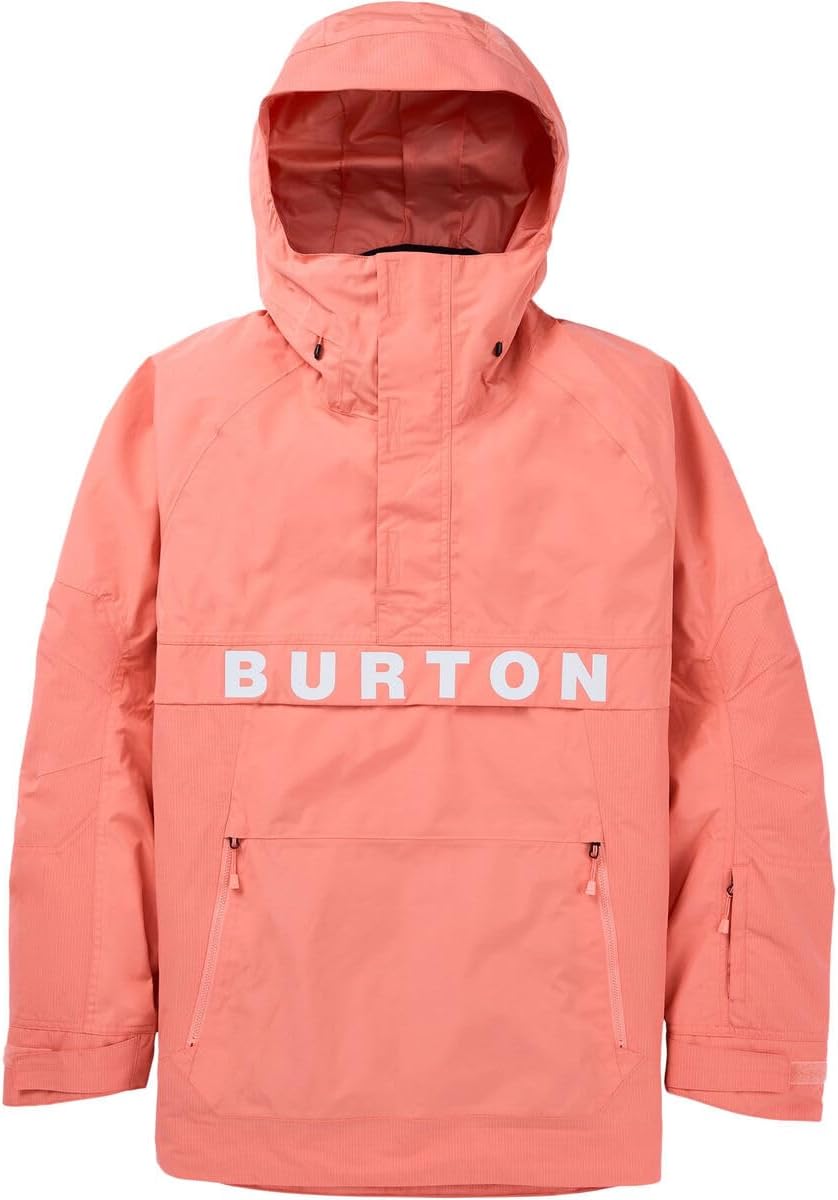 Burton Mens' Frostner 2L Anorak Snow Jacket, Peach Echo, Белый, Burton Mens' Frostner 2L Anorak Snow Jacket, Peach Echo
Burton Mens' Frostner 2L Anorak Snow Jacket, Peach Echo, Белый, Burton Mens' Frostner 2L Anorak Snow Jacket, Peach Echo
