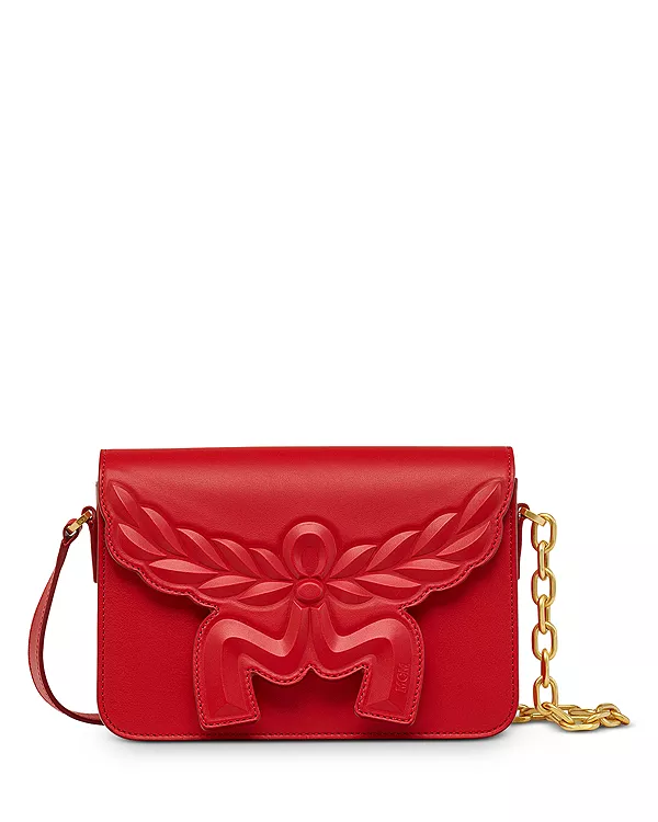 Himmel maxi honors маленькая кожаная сумка через плечо Mcm, красный
Himmel maxi honors маленькая кожаная сумка через плечо Mcm, красный