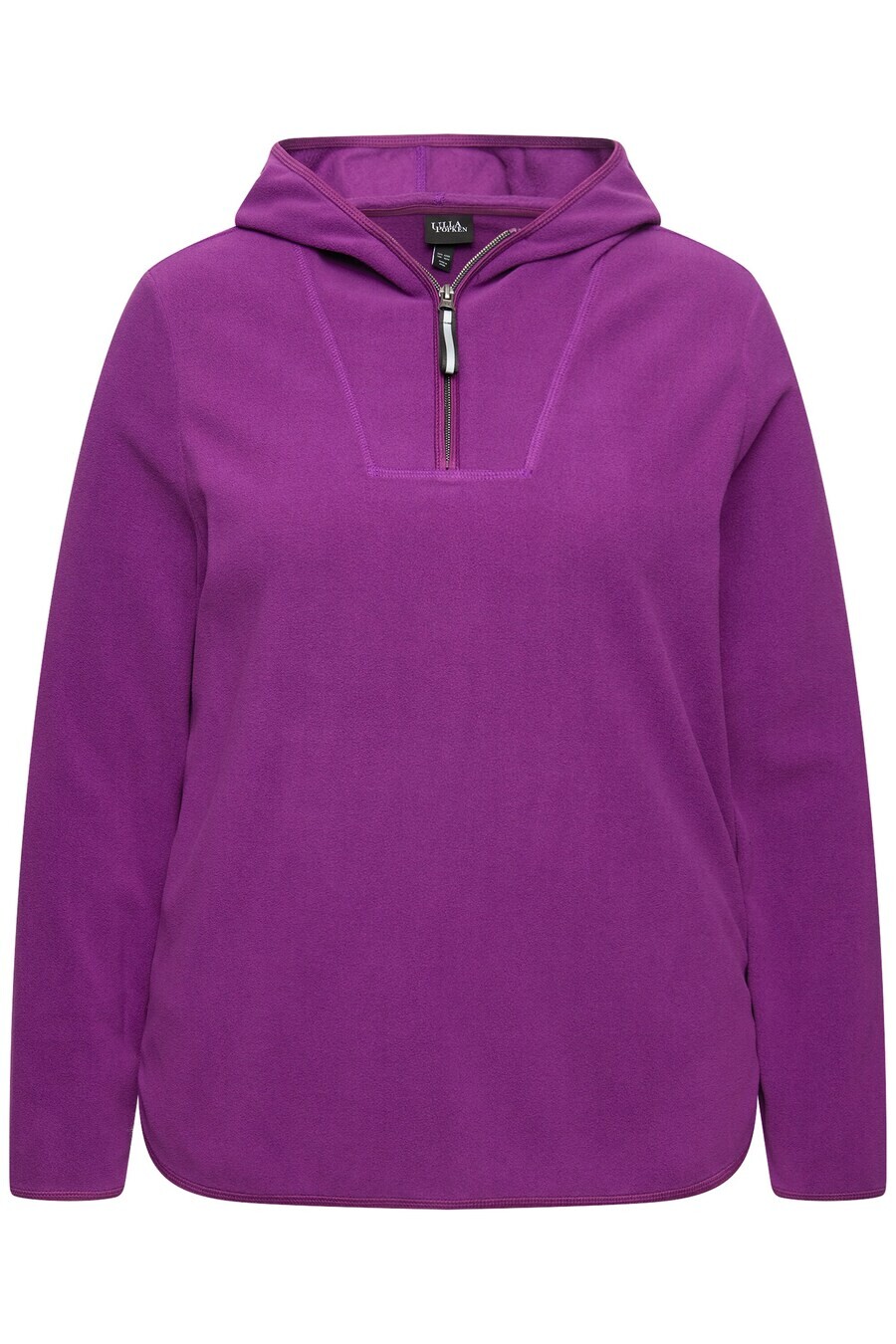 Толстовка с капюшоном Ulla Popken Sweatshirt, розовый 
Толстовка с капюшоном Ulla Popken Sweatshirt, розовый