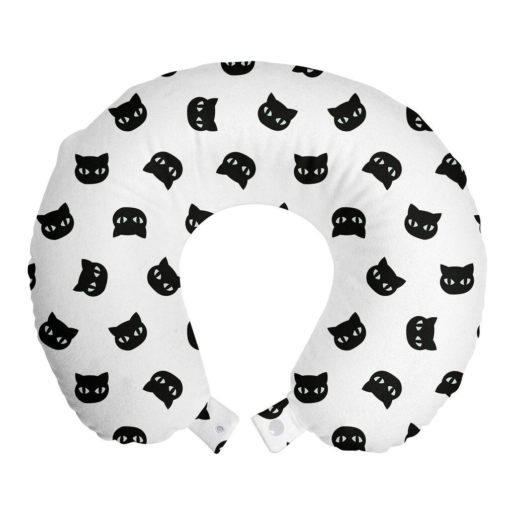 ABAKUHAUS Black and White Travel Pillow Подушка для шеи, портреты кошек, пенопластовые дорожные принадлежности для самолета и автомобиля, 30x30 см, белый черный
ABAKUHAUS Black and White Travel Pillow Подушка для шеи, портреты кошек, пенопластовые дорожные принадлежности для самолета и автомобиля, 30x30 см, белый черный