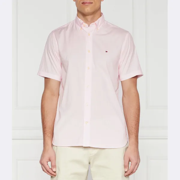 Рубашка из гибкого поплина стандартного кроя Tommy Hilfiger, розовый
Рубашка из гибкого поплина стандартного кроя Tommy Hilfiger, розовый