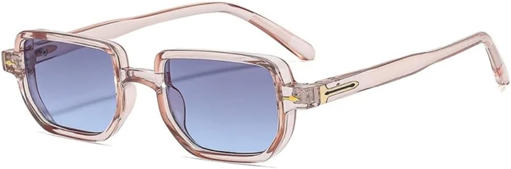 Ретро квадратные женские солнцезащитные очки с градиентным переходом цвета, модные, роскошные, с заклепками, мужские, стильные, повседневные, с защитой от УФ-излучения UV400 UATXTAU, Pink Blue
Ретро квадратные женские солнцезащитные очки с градиентным переходом цвета, модные, роскошные, с заклепками, мужские, стильные, повседневные, с защитой от УФ-излучения UV400 UATXTAU, Pink Blue