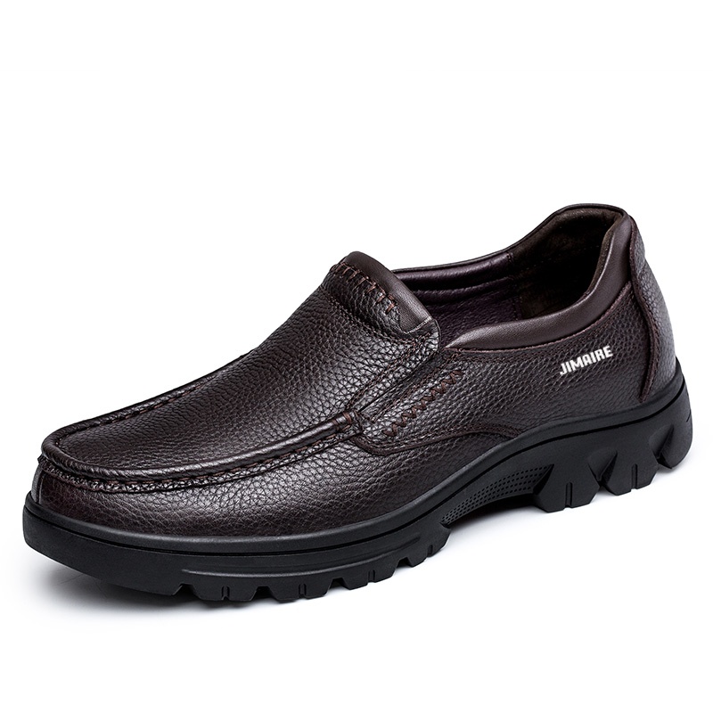 King Jinmai Кожаные повседневные туфли мужские - коричневые весна осень, цвет Brown Spring Fall
King Jinmai Кожаные повседневные туфли мужские - коричневые весна осень, цвет Brown Spring Fall