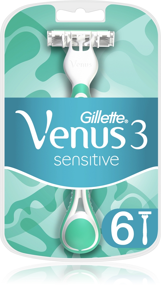 Одноразовые бритвы Venus 3 Sensitive Gillette, 6 шт
Одноразовые бритвы Venus 3 Sensitive Gillette, 6 шт