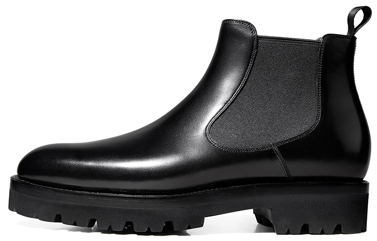THOM WILLS Короткие мужские ботинки челси, черные
THOM WILLS Короткие мужские ботинки челси, черные