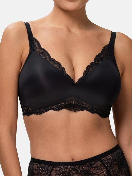 Бюстгальтер на чашке без косточек с подвеской-амуреткой Triumph, черный
Бюстгальтер на чашке без косточек с подвеской-амуреткой Triumph, черный