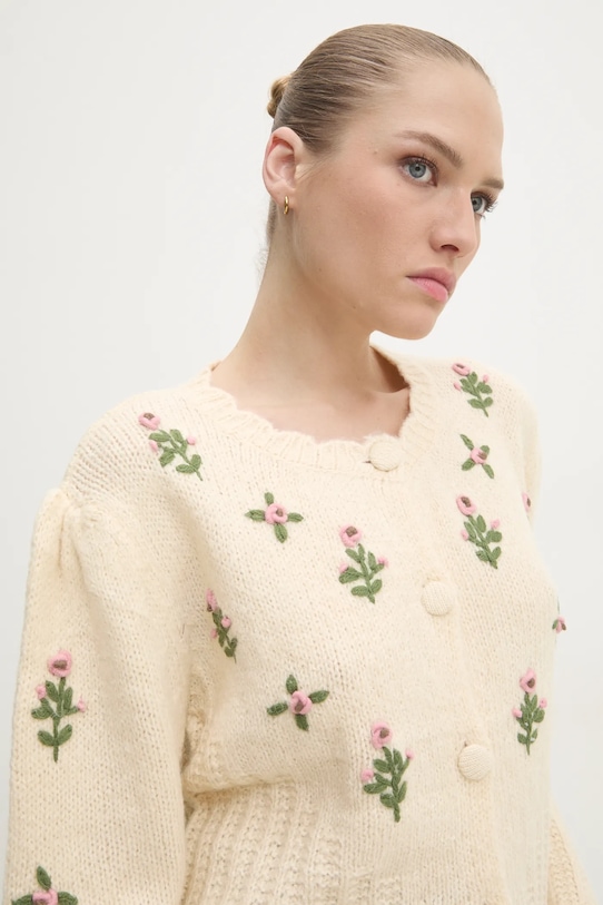 Кардиган с шерстью Answear.Lab, бежевый
Кардиган с шерстью Answear.Lab, бежевый