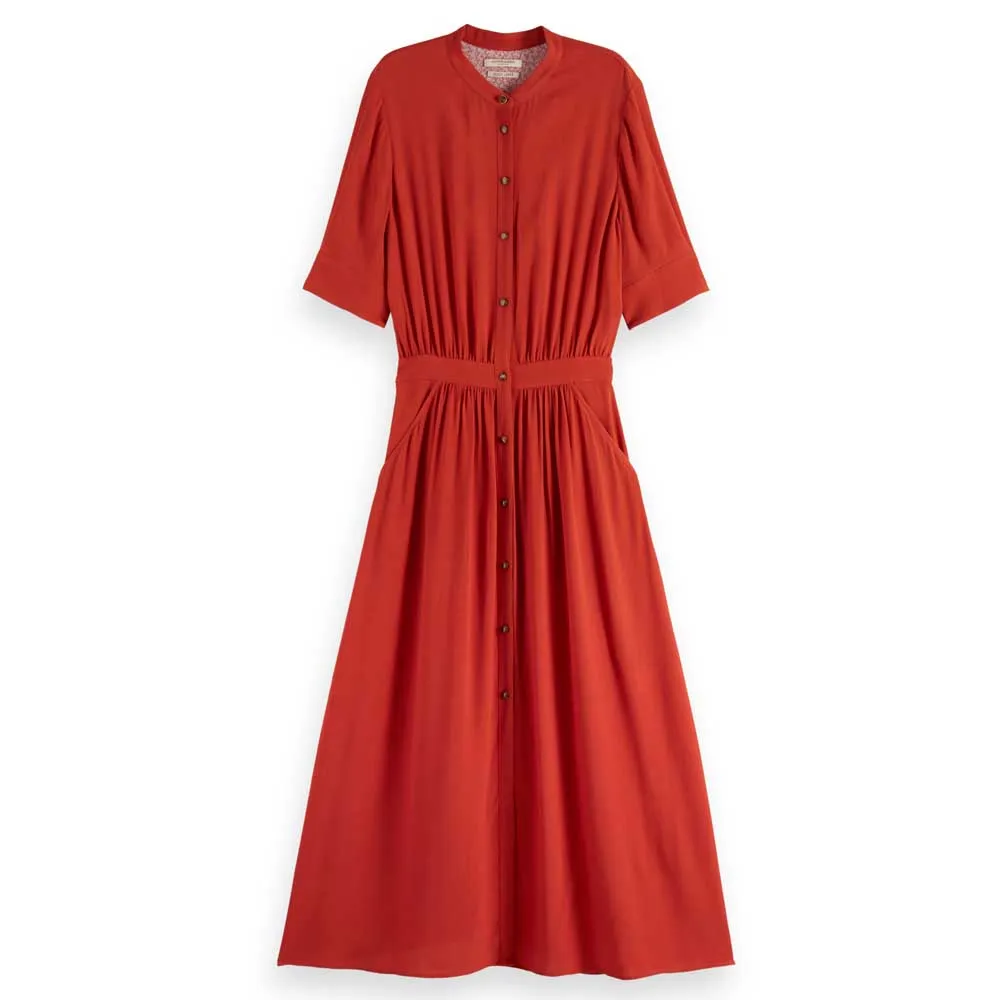 Платье Scotch & Soda 177252 short sleeve long, красный
Платье Scotch & Soda 177252 short sleeve long, красный