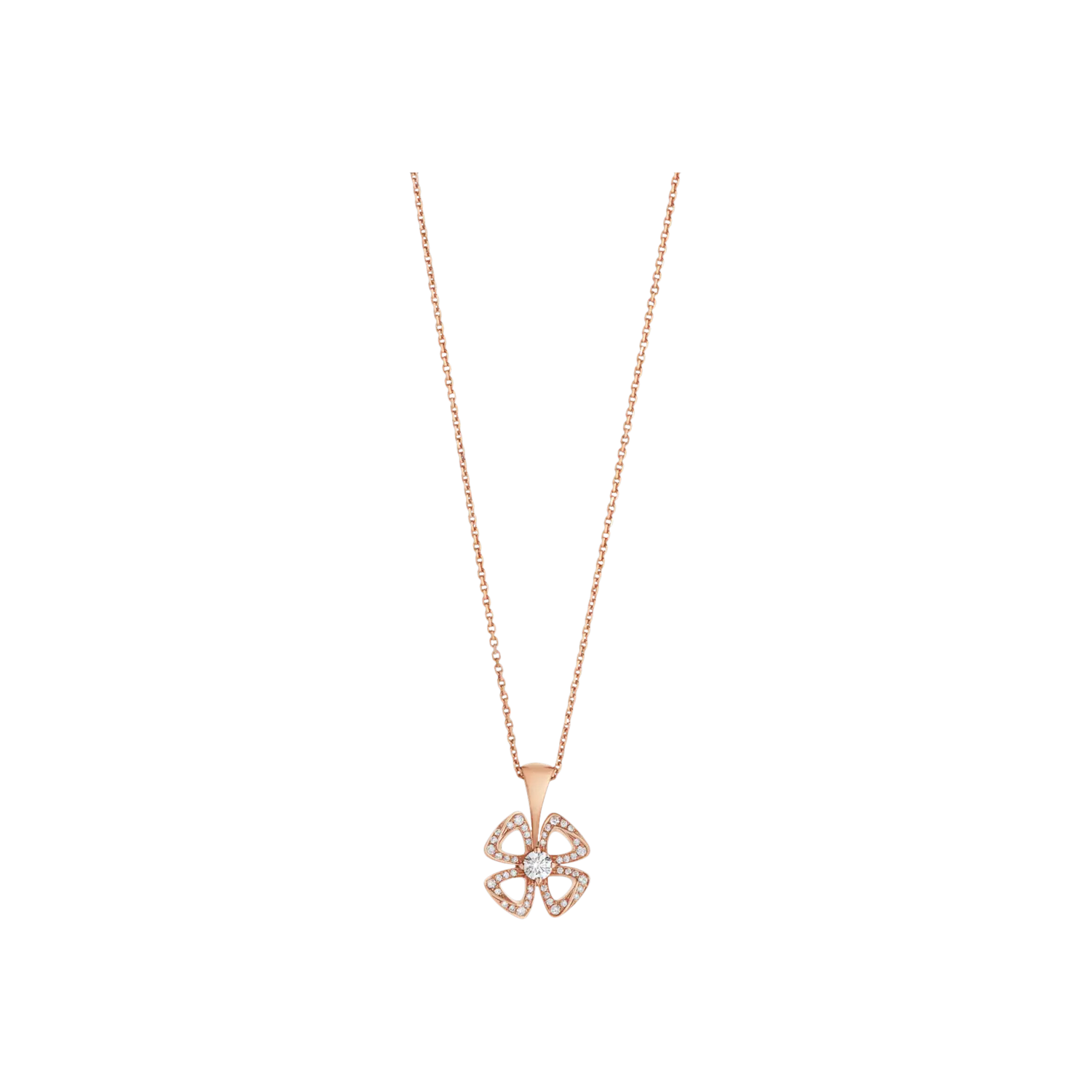 Колье fiorever из розового золота и бриллиантов Bulgari
Колье fiorever из розового золота и бриллиантов Bulgari