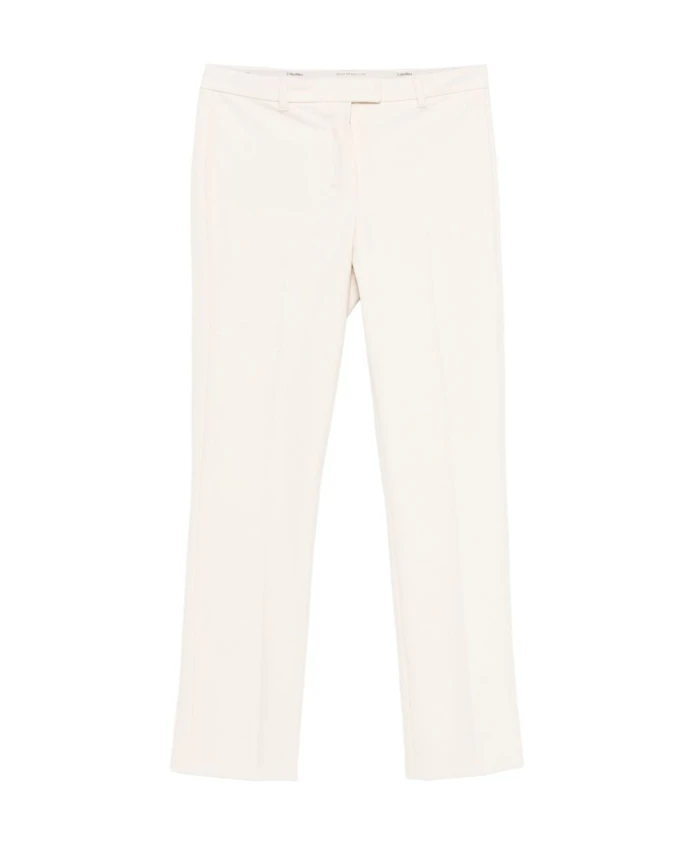 Белые укороченные брюки подчеркивают стиль. Max Mara, бежевый
Белые укороченные брюки подчеркивают стиль. Max Mara, бежевый