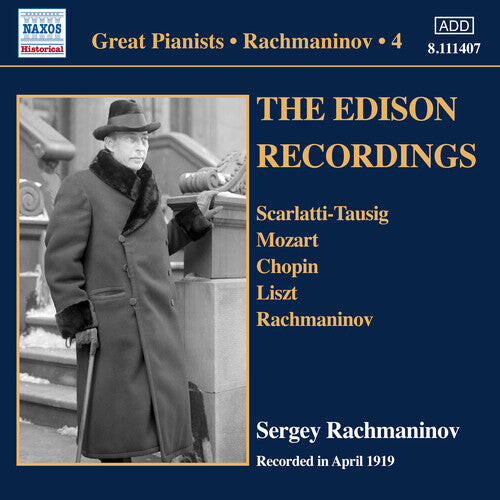 CD диск Sergei Rachmaninov: Edison Recordings
CD диск Sergei Rachmaninov: Edison Recordings