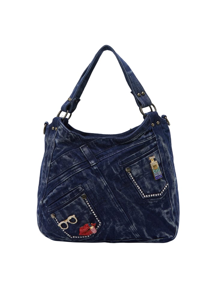 Наплечная сумка myMo ROCKS, деним
Наплечная сумка myMo ROCKS, деним