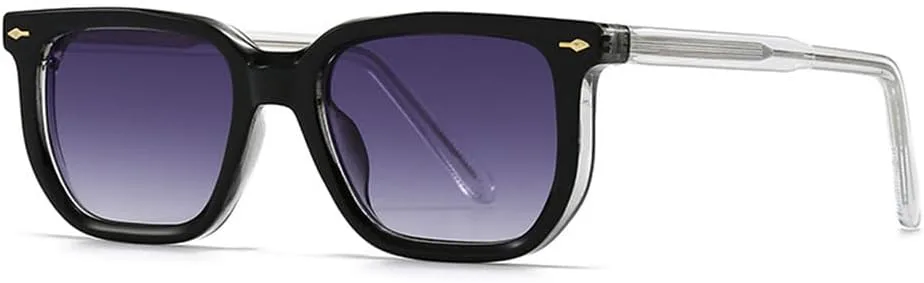 Солнцезащитные очки UV400 Rivet в стиле панк для женщин и мужчин, для занятий спортом на открытом воздухе и путешествий, цвет C4, черный и серый UYPTK, C4 Black Gray
Солнцезащитные очки UV400 Rivet в стиле панк для женщин и мужчин, для занятий спортом на открытом воздухе и путешествий, цвет C4, черный и серый UYPTK, C4 Black Gray