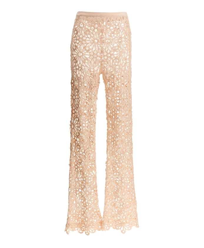 Вязаные крючком штаны Norma Kamali, розовый
Вязаные крючком штаны Norma Kamali, розовый
