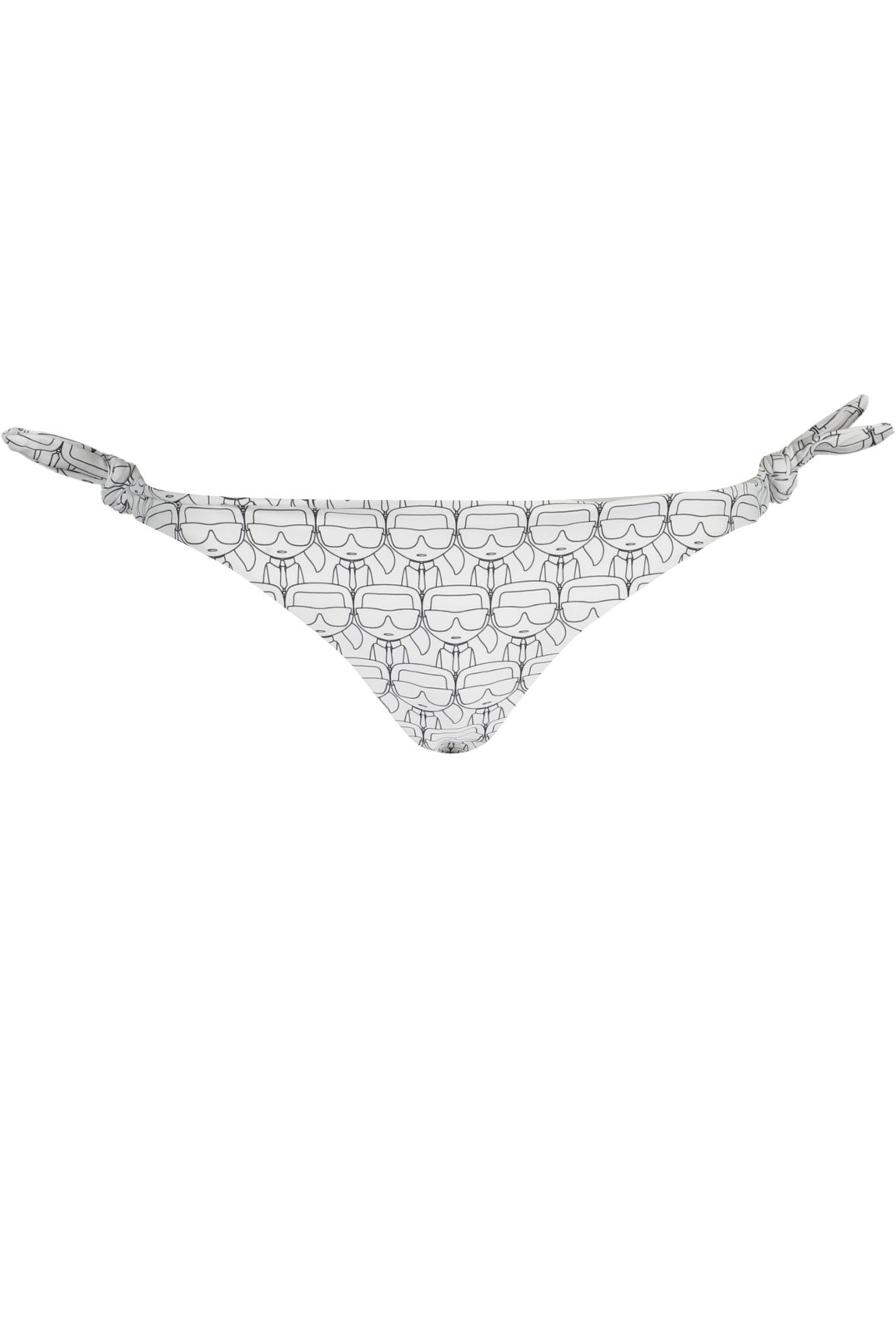 Плавки женские Karl Lagerfeld Beachwear пляжные с принтом и завязками, белый
Плавки женские Karl Lagerfeld Beachwear пляжные с принтом и завязками, белый