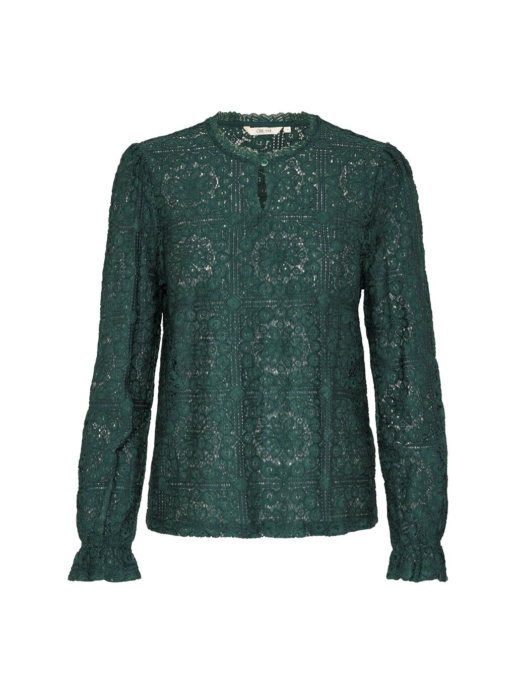 Блуза CRTILEY LACE KEYHOLE Cream, темно-зеленый
Блуза CRTILEY LACE KEYHOLE Cream, темно-зеленый