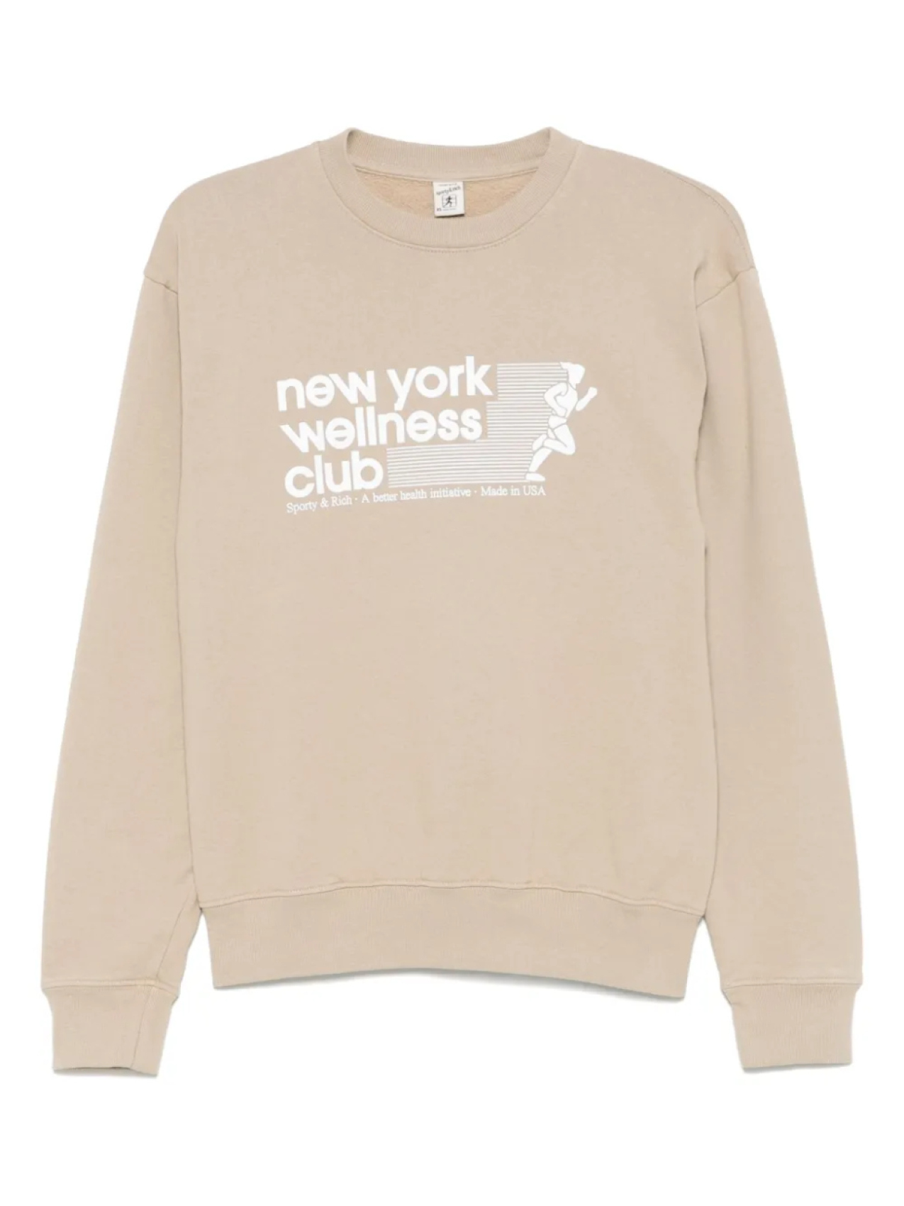 Толстовка с круглым вырезом Sporty & Rich, нейтральный
Толстовка с круглым вырезом Sporty & Rich, нейтральный