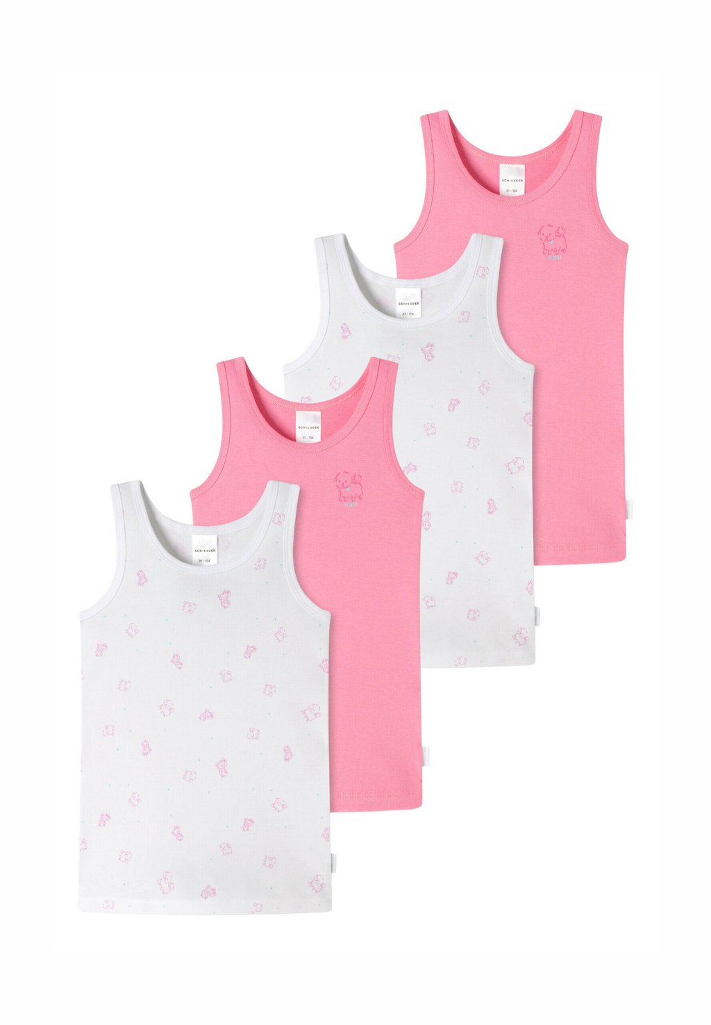 Нижняя рубашка 4ER PACK Schiesser, белый
Нижняя рубашка 4ER PACK Schiesser, белый