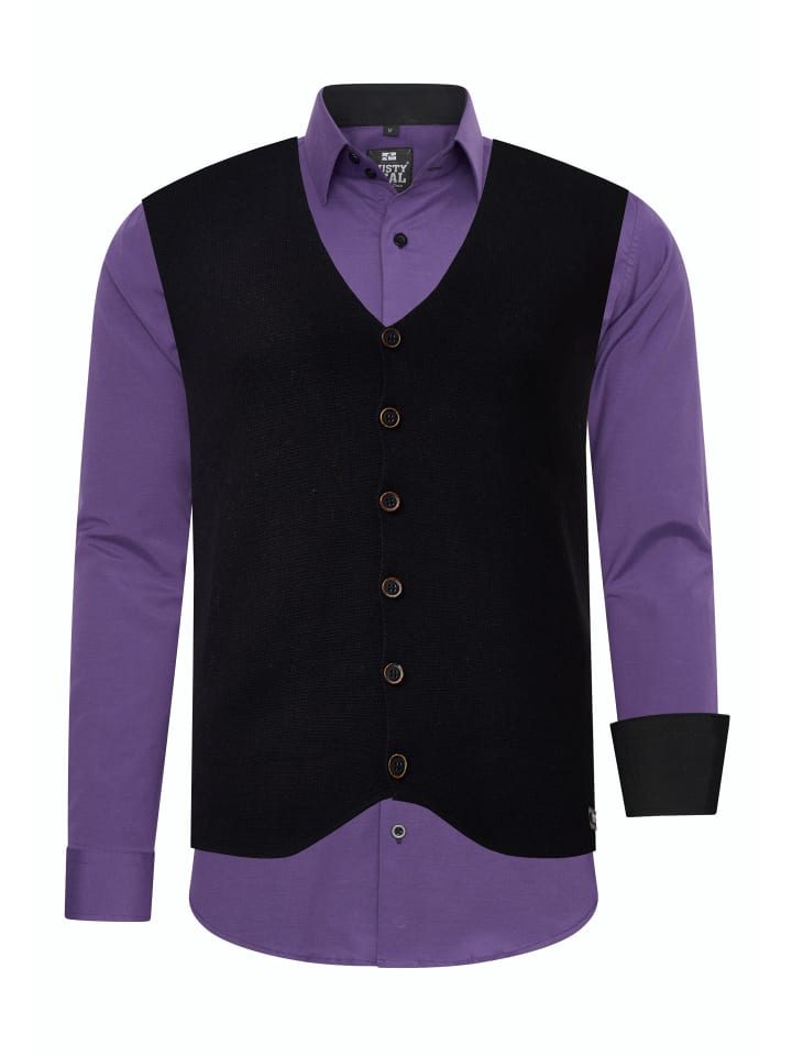 Rusty Neal Комплект из двух предметов: рубашка и жилет, фиолетовые
Rusty Neal Комплект из двух предметов: рубашка и жилет, фиолетовые