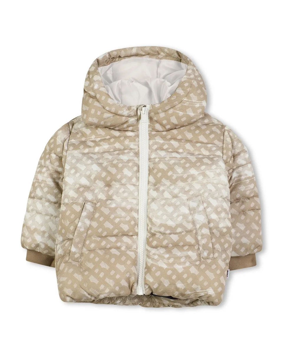 Детский пуховик с принтом, с капюшоном и застежкой-молнией BOSS Kidswear, светло-коричневый
Детский пуховик с принтом, с капюшоном и застежкой-молнией BOSS Kidswear, светло-коричневый