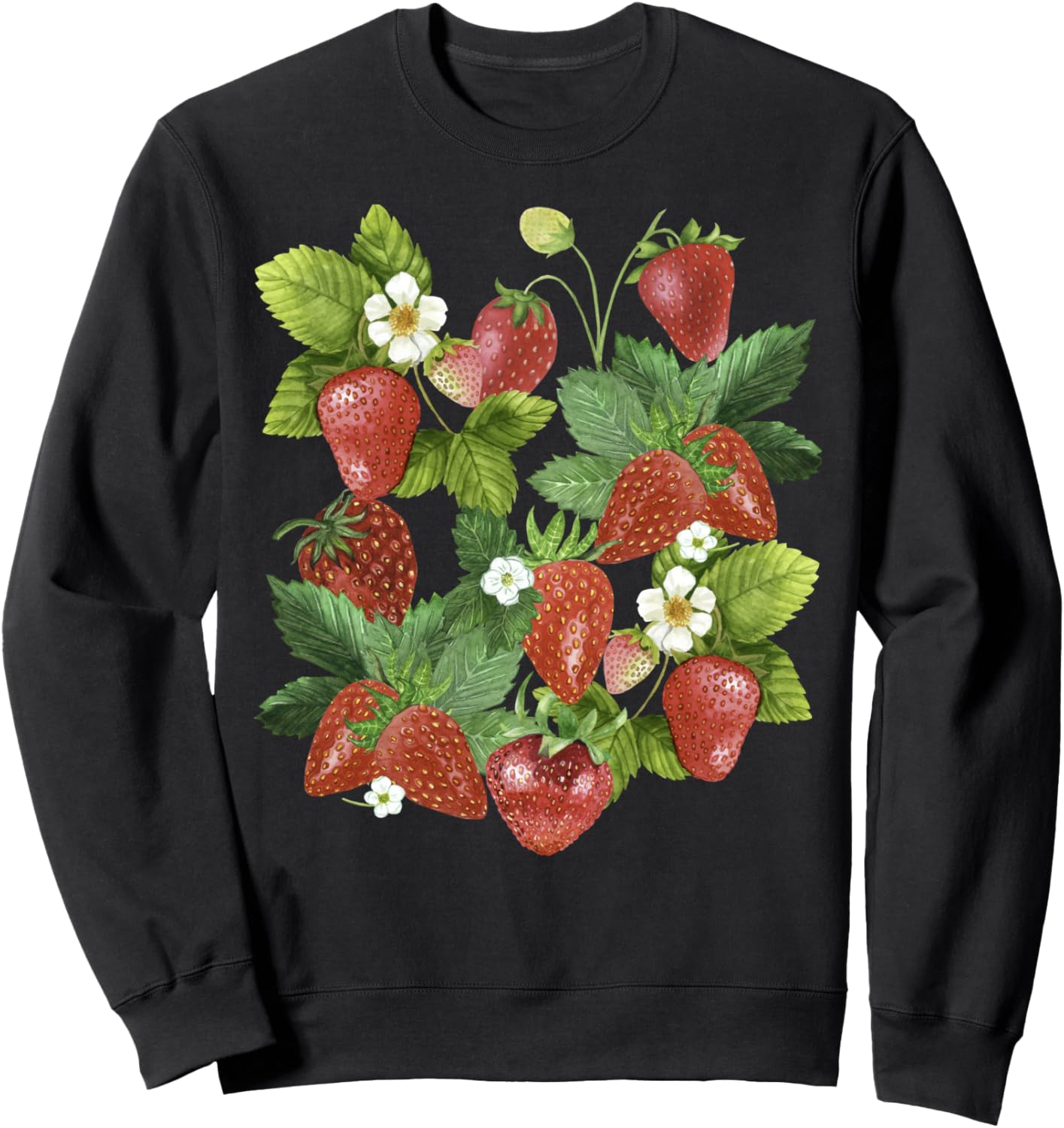 Винтажная толстовка с клубникой. Идея подарка в стиле винтажной клубники Vintage Erdbeeren Design, черный
Винтажная толстовка с клубникой. Идея подарка в стиле винтажной клубники Vintage Erdbeeren Design, черный