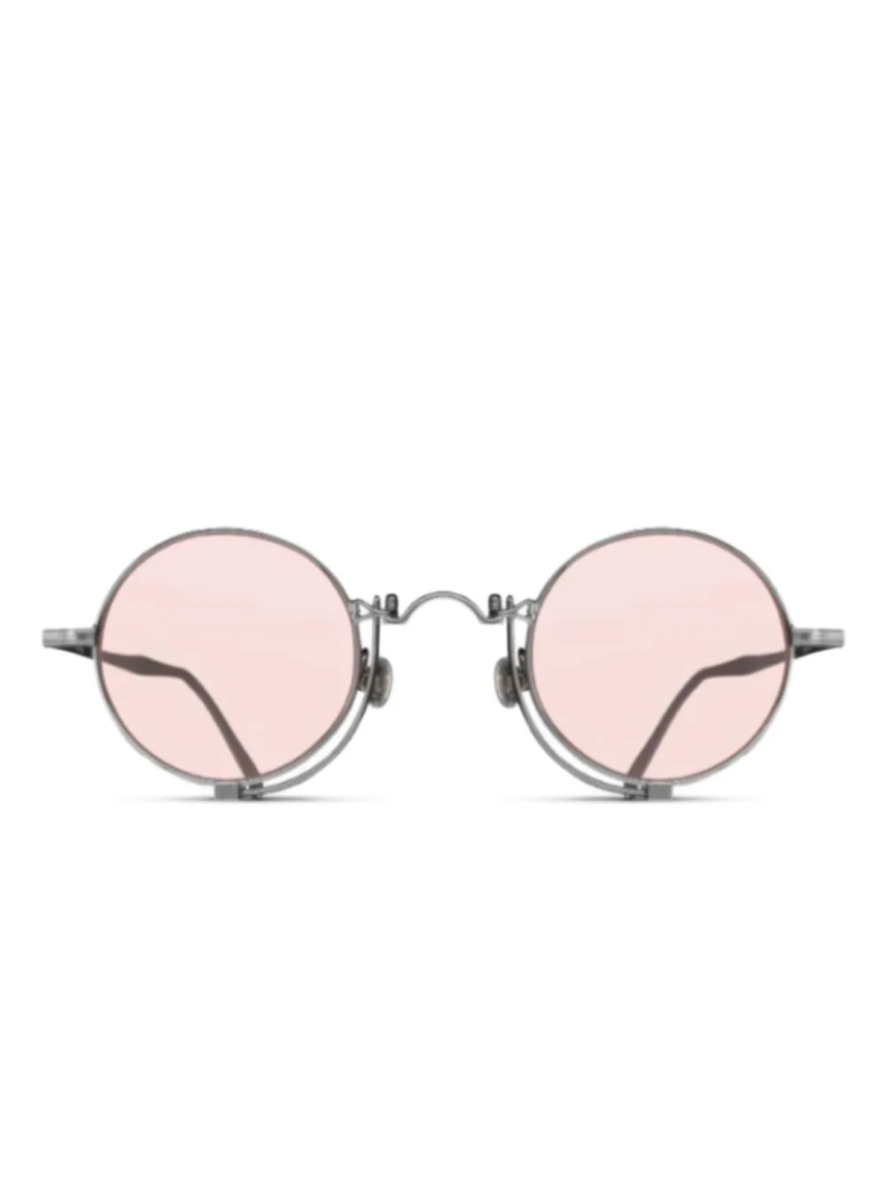 Солнцезащитные очки в круглой оправе Matsuda, серебряный
Солнцезащитные очки в круглой оправе Matsuda, серебряный