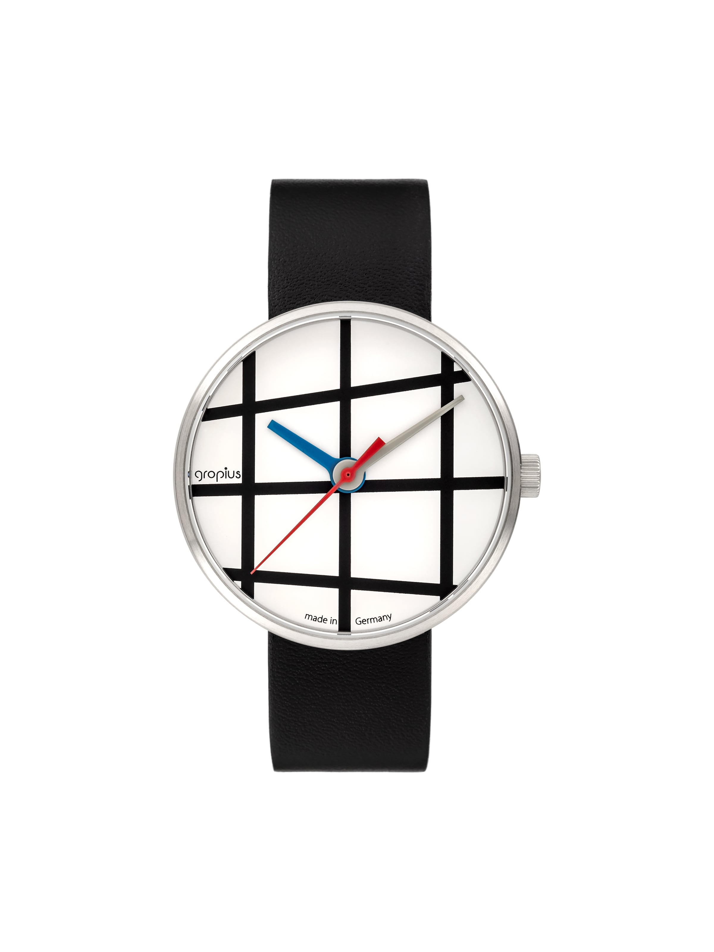 WALTER GROPIUS Часы Analog 'WINDOW' в черном цвете
WALTER GROPIUS Часы Analog 'WINDOW' в черном цвете