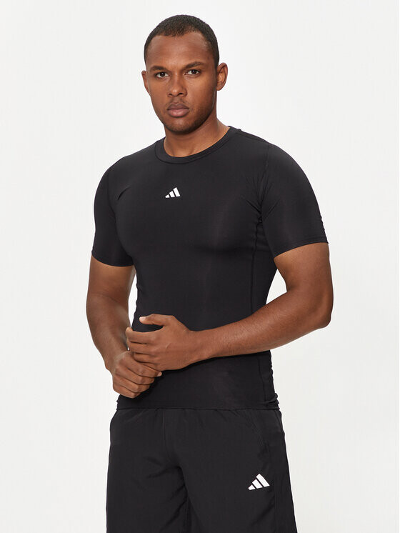 Техническая футболка узкого кроя Adidas, черный
Техническая футболка узкого кроя Adidas, черный