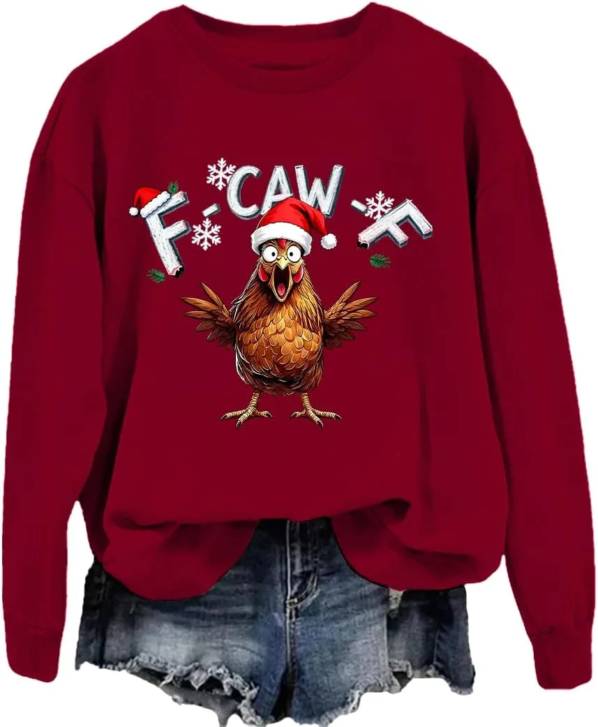 Свитшот Funny Christmas Chicken с юмором
Свитшот Funny Christmas Chicken с юмором