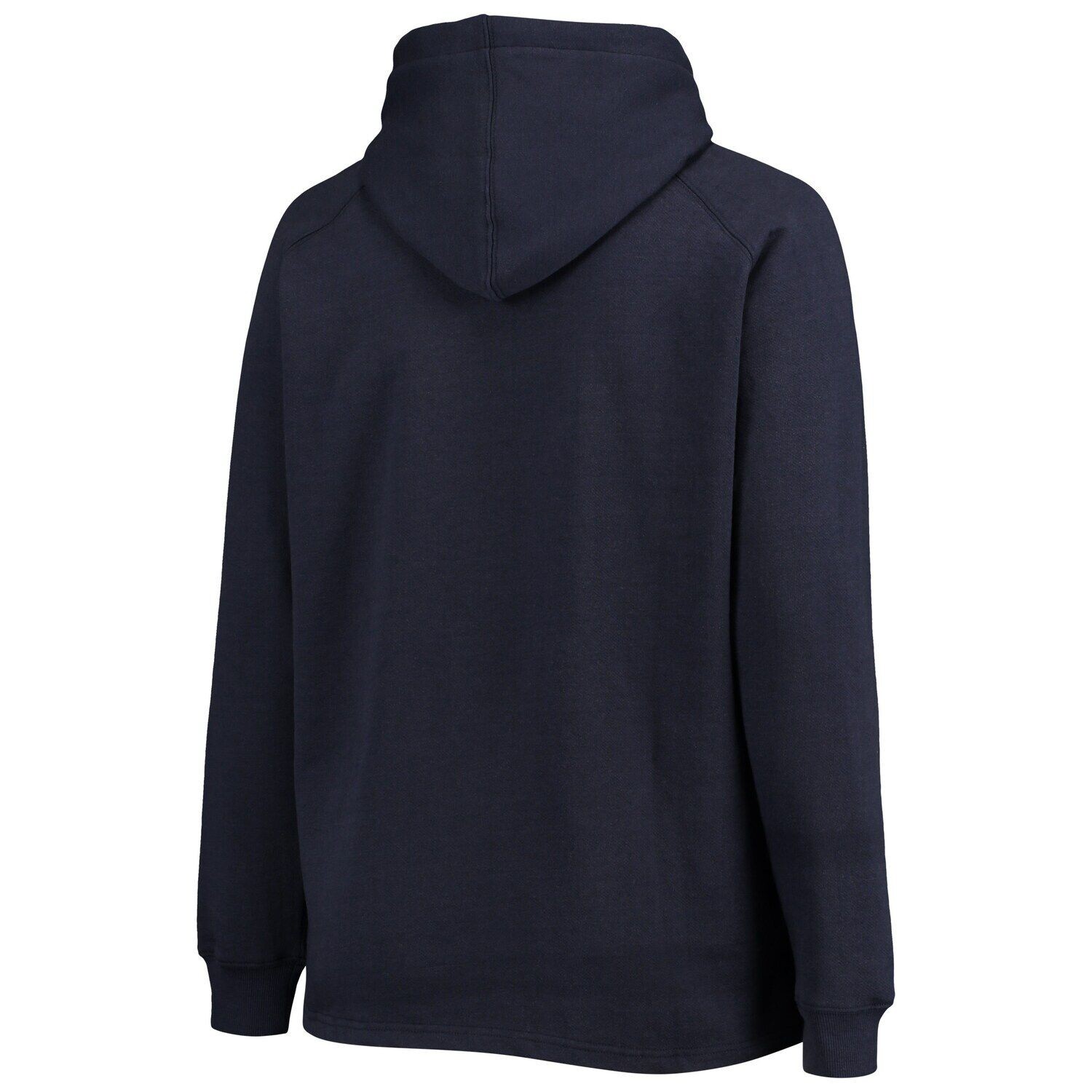 Женский темно-синий пуловер с капюшоном Fanatics Houston Texans размера плюс с капюшоном и регланами Fanatics
Женский темно-синий пуловер с капюшоном Fanatics Houston Texans размера плюс с капюшоном и регланами Fanatics