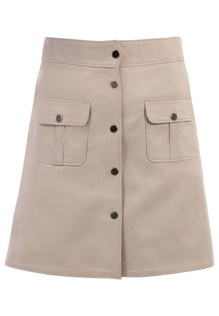 Кожаная юбка Felix Hardy Skirt, слоновая кость
Кожаная юбка Felix Hardy Skirt, слоновая кость