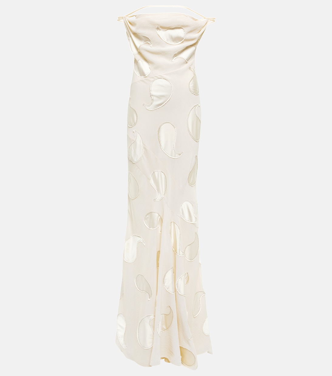 Хлопковое платье La Robe Draggiu с аппликацией Jacquemus, белый
Хлопковое платье La Robe Draggiu с аппликацией Jacquemus, белый