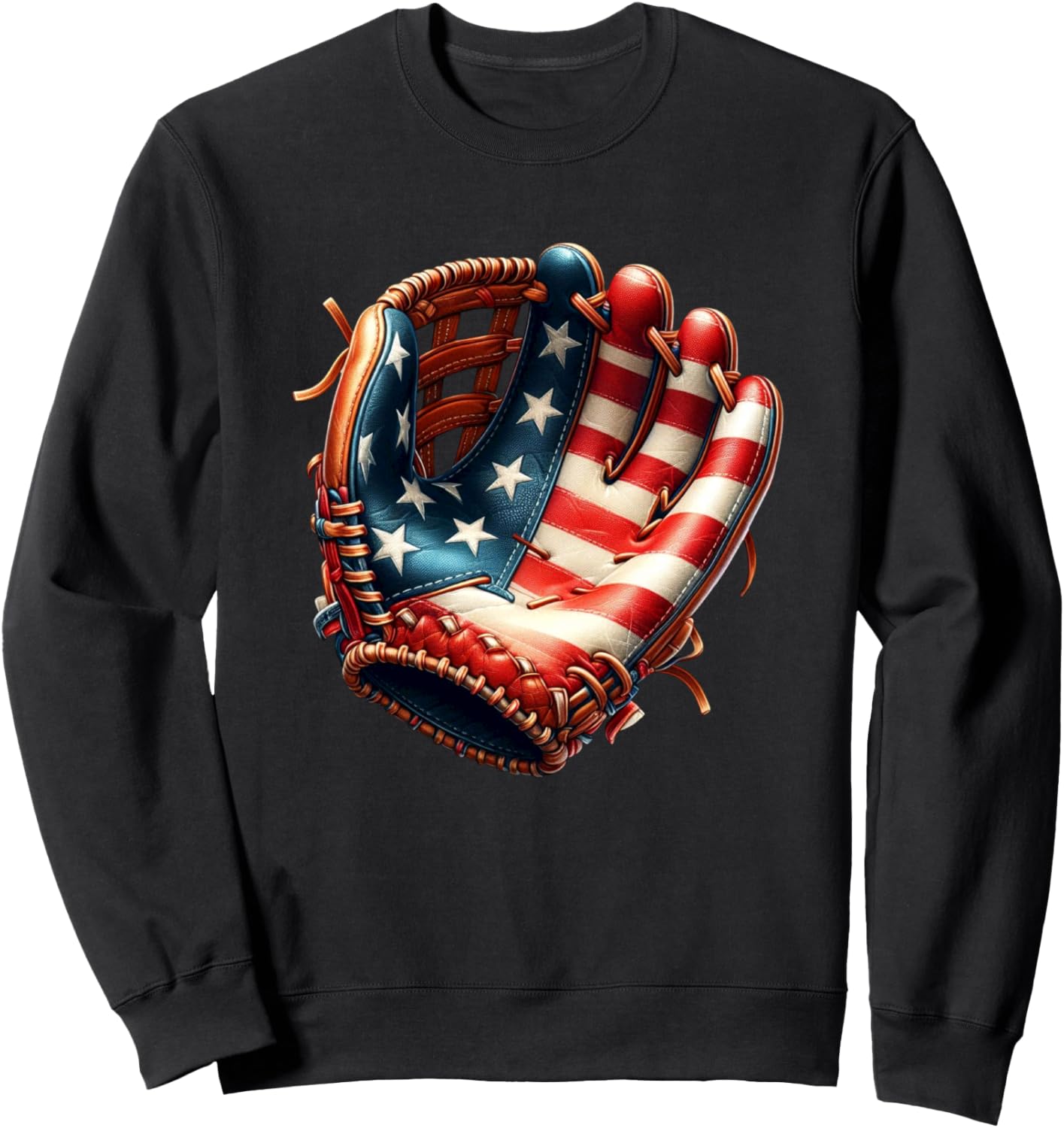 Толстовка с дизайном бейсбольной перчатки с американским флагом Patriotic Baseball Glove Stars Stripes, черный
Толстовка с дизайном бейсбольной перчатки с американским флагом Patriotic Baseball Glove Stars Stripes, черный