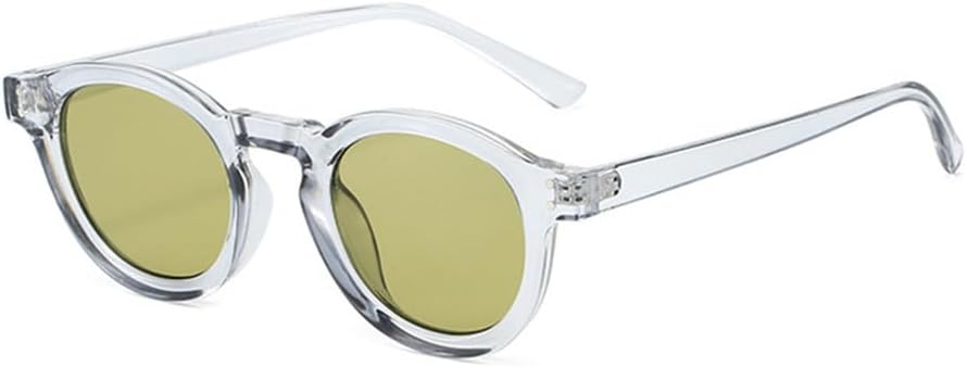 Солнцезащитные очки UV400 с защитой от УФ-излучения - маленькие круглые очки в стиле панк с прозрачными линзами Ocean для женщин и мужчин, для бега и занятий спортом на открытом воздухе UYPTK, Grey Green
Солнцезащитные очки UV400 с защитой от УФ-излучения - маленькие круглые очки в стиле панк с прозрачными линзами Ocean для женщин и мужчин, для бега и занятий спортом на открытом воздухе UYPTK, Grey Green