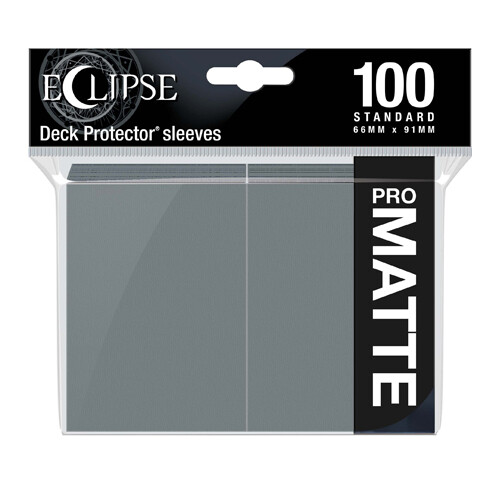 Чехол для карточек Eclipse Matte Standard Sleeves: Smoke Grey (100) Ultra Pro
Чехол для карточек Eclipse Matte Standard Sleeves: Smoke Grey (100) Ultra Pro