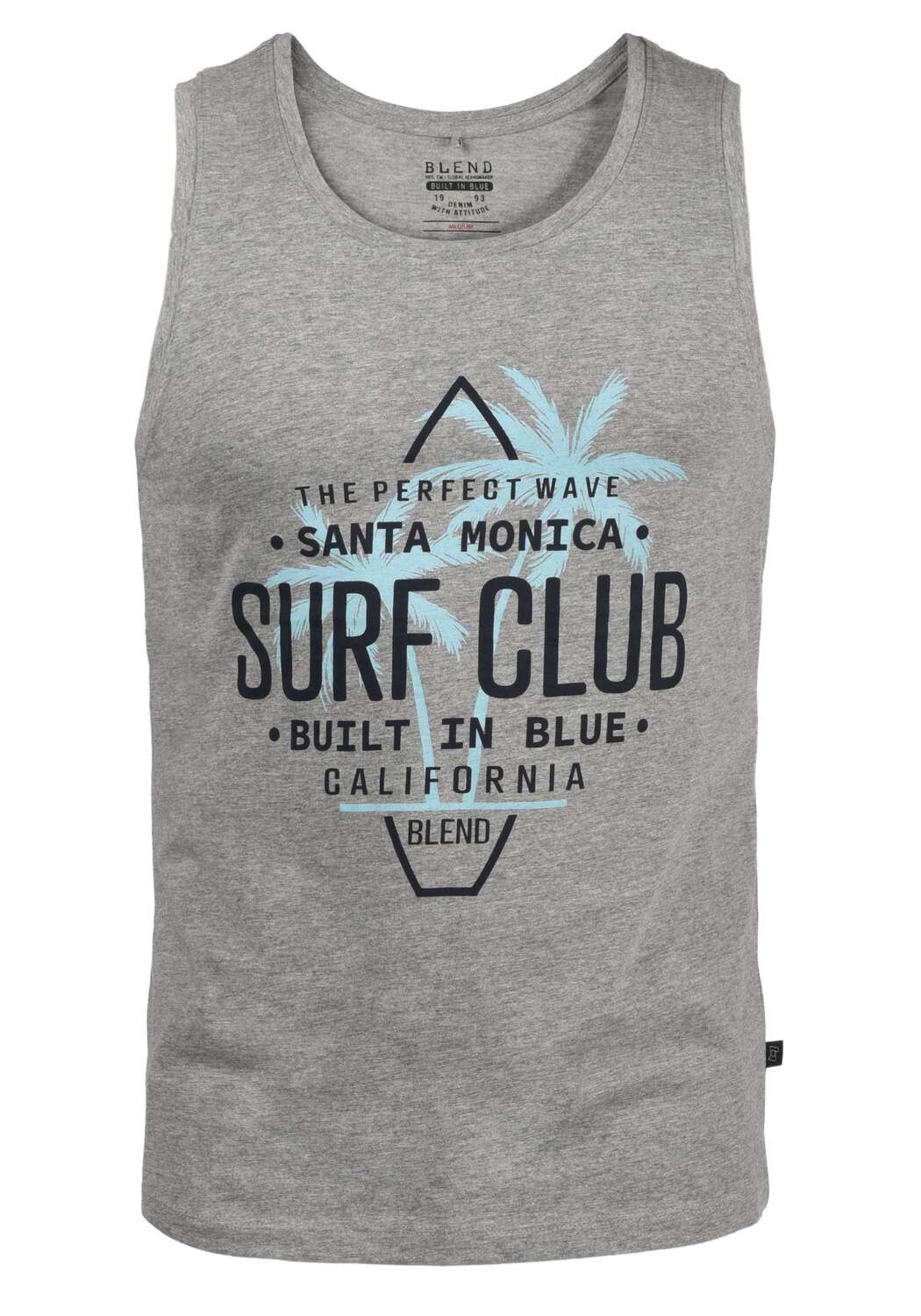 BLEND Футболка 'Cali' в сером цвете
BLEND Футболка 'Cali' в сером цвете