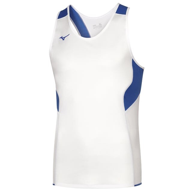 Мужская майка-синглет белого/синего цвета Mizuno, белый
Мужская майка-синглет белого/синего цвета Mizuno, белый
