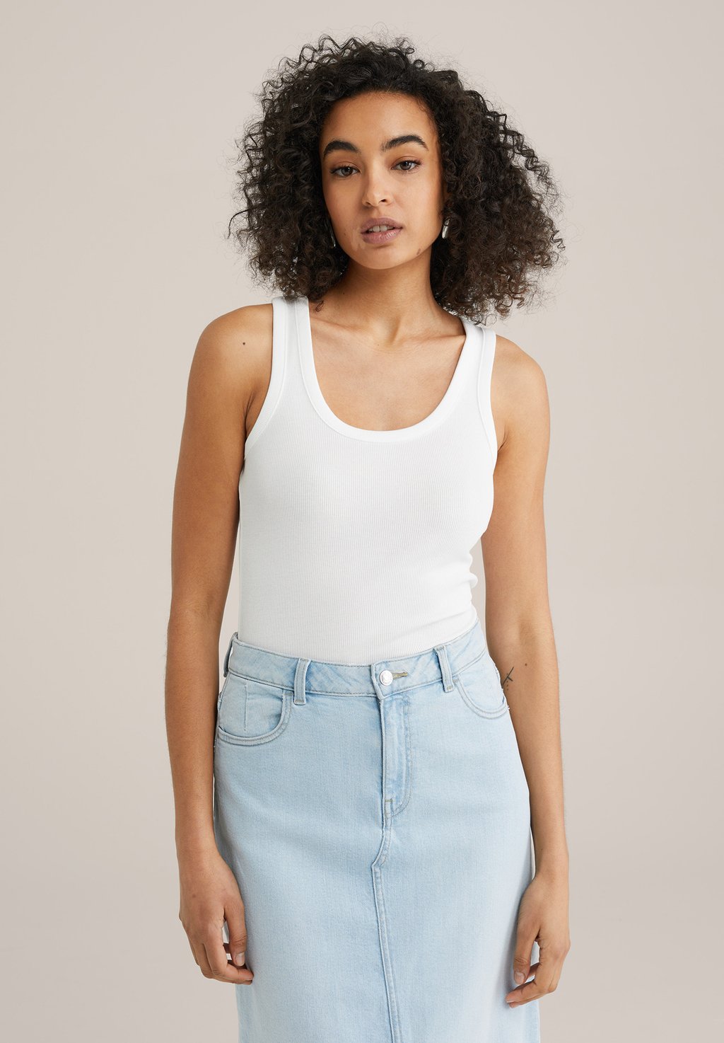 Топ WE Fashion, белый
Топ WE Fashion, белый