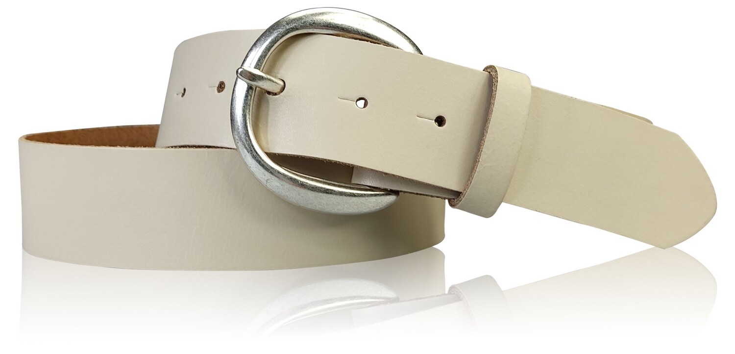 Кожаный ремень FRONHOFER, кремовый
Кожаный ремень FRONHOFER, кремовый