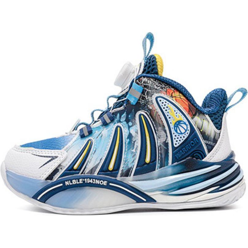 Детские баскетбольные кроссовки с противоскользящей подошвой и износостойким верхом средней высоты WARRIOR, синий/белый
Детские баскетбольные кроссовки с противоскользящей подошвой и износостойким верхом средней высоты WARRIOR, синий/белый